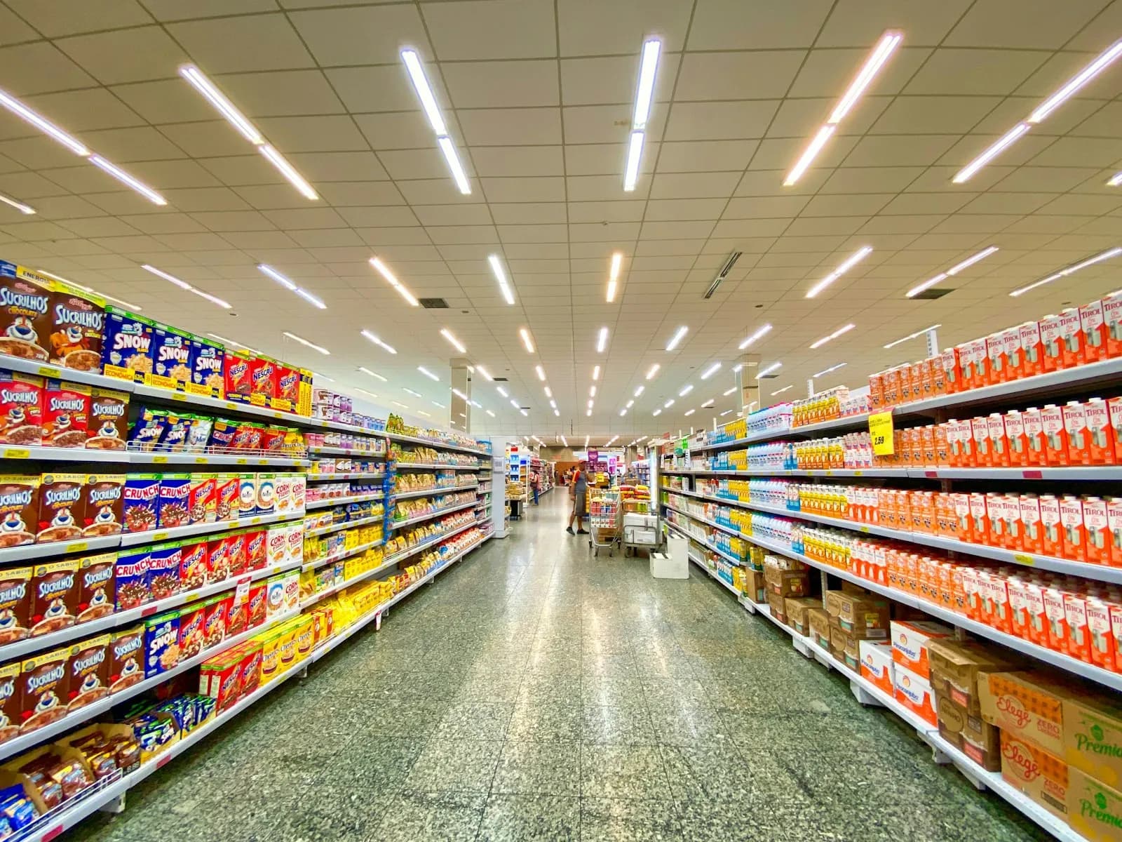 Het verschil tussen een supermarkt en een buurtsuper
